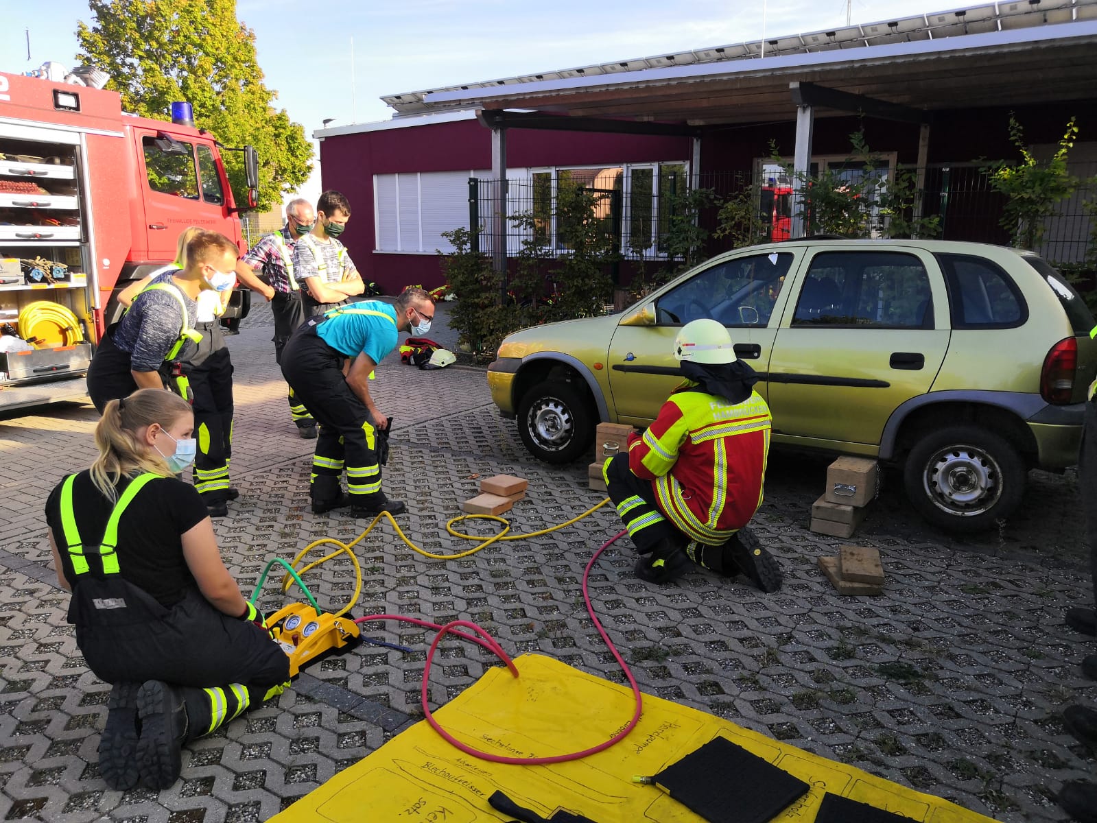 Übung technische Hilfe