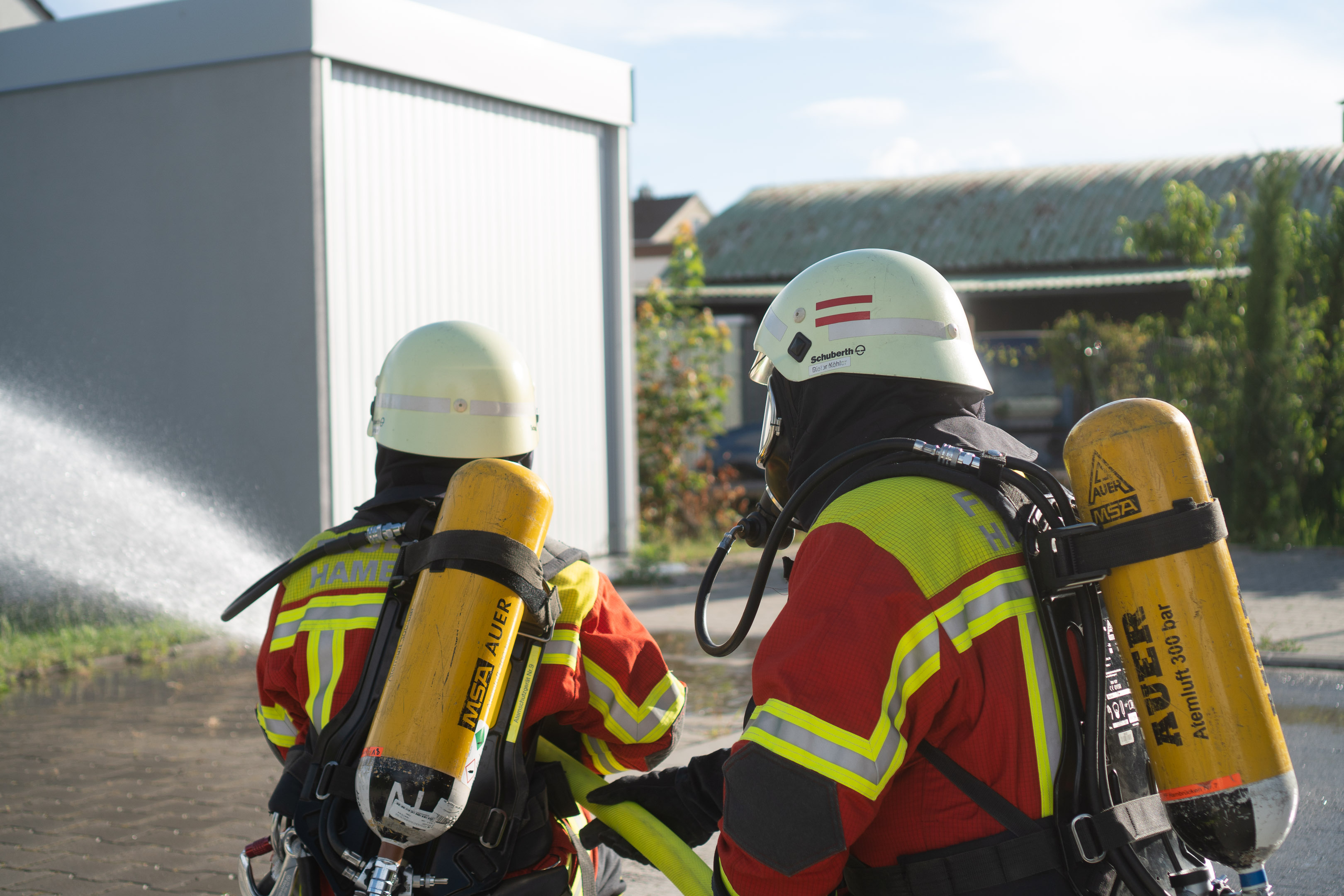 Einsatz unter Atemschutz